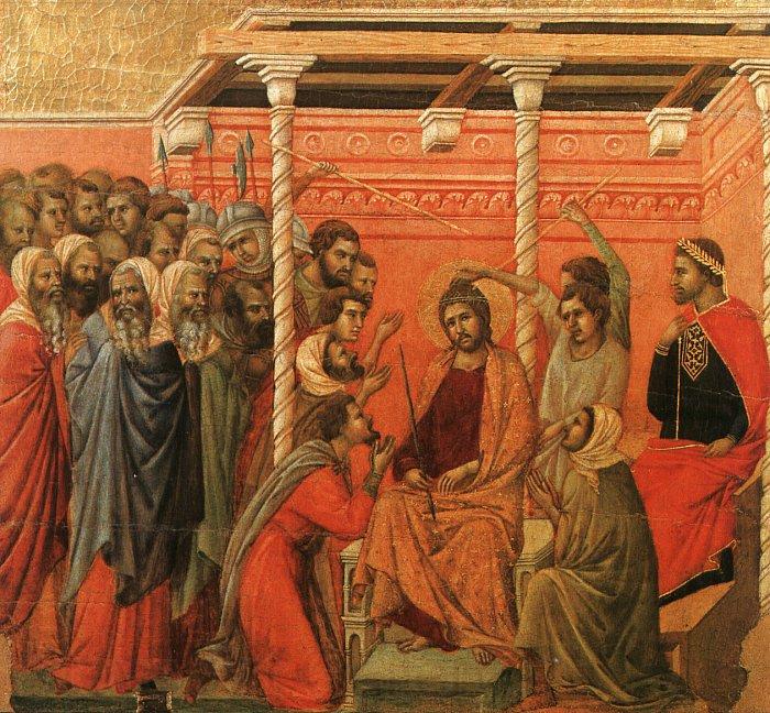 Duccio di Buoninsegna Crown of Thorns France oil painting art